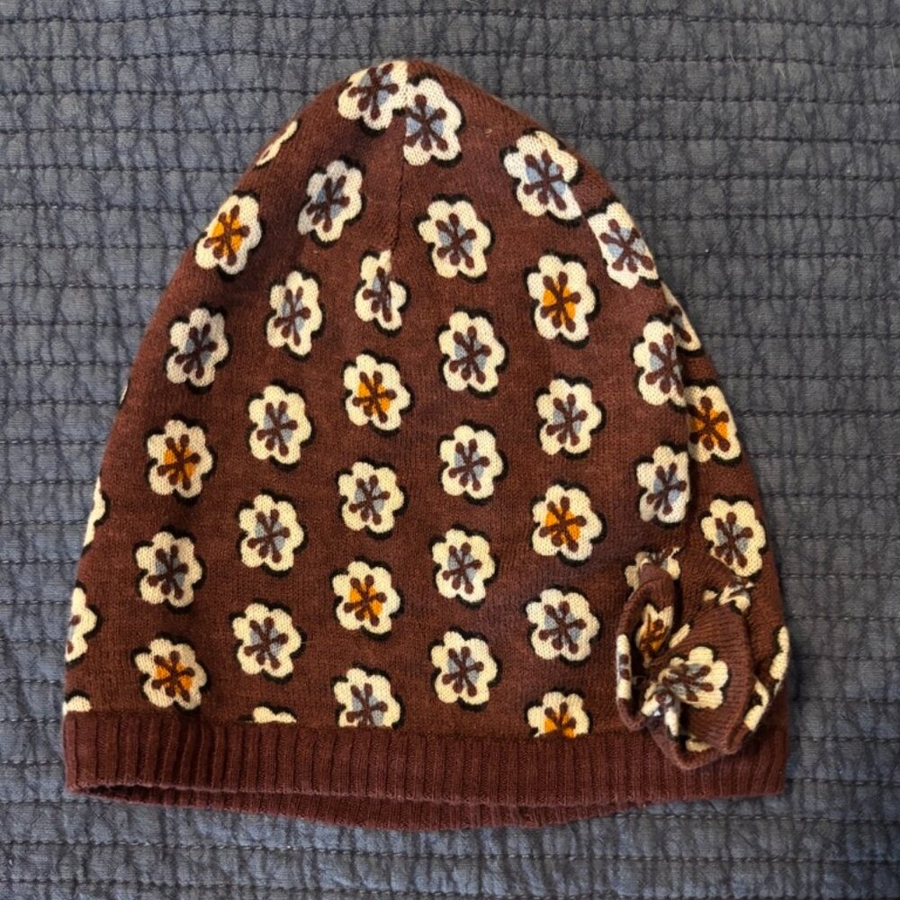 Vera Bradley floral hat/beanie